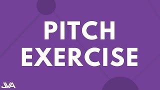 PITCH EXERCISE 1  VOCAL EXERCISE [upl. by Neelhsa537]