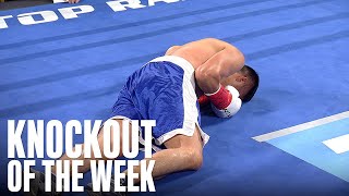 Abraham Nova Sends Navarrete Packing with Body Shot Knockout  KO OF THE WEEK  Nova Returns Jan 15 [upl. by Eiluj]