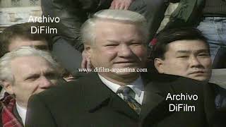 Boris Yeltsin  Aleksandr Rutskoi  Crisis constitucional rusa de 1993 [upl. by Adiahs]