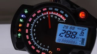 Digital speedometer para sa Rs125 fi [upl. by Yhtimit]