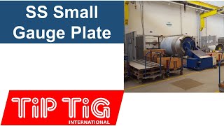 TiPTiG On stainless steel small gauge plate work [upl. by Berl]