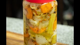 🔥ESCABECHE CON PENCAS DE ACELGA🔥 shorts [upl. by Nilat]