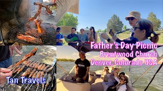 ✝️ Fathers Day Picnic 2024 Brentwood Church Denver Colorado USA [upl. by Gnoix]