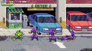 TMNT Shredders Revenge  Donatello  2 [upl. by Ahsilak170]