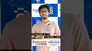 Hear it from Our Student Lokesh The best time to make your Dreams true with Sosin IAS Academy [upl. by Ylrak345]