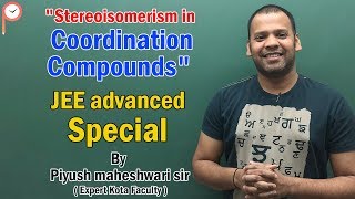 Stereoisomerism in Coordination Compounds  IIT JEE advanced Inorganic chemistry  ATP STAR Kota [upl. by Alolomo]