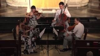 Attacca Quartet plays Haydn Op 33 no 3 quotThe Birdquot  First Movement [upl. by Lari991]