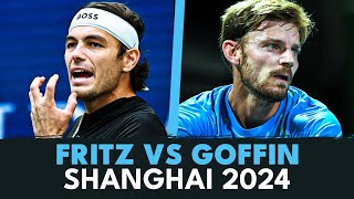 Taylor Fritz vs David Goffin QuarterFinal Highlights  Shanghai 2024 [upl. by Laurena]