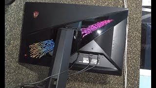 Mira que pedazo de monitor MSI Optix MPG27CQ [upl. by Annael30]