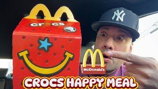 McDonald’s® CROCS™ HAPPY MEAL REVIEW THE BEST HAPPY MEAL EVER [upl. by Pelagias]