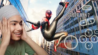 Spider Man 2 Free Roam  PS5 Marvel SpiderMan 2 Android Gameplay  TurbanandGaming [upl. by Yelloh]