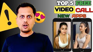 Top 5 Free Video Call Apps  Free Video Call Apps  Video Call App Live Video Chat [upl. by Euqcaj178]