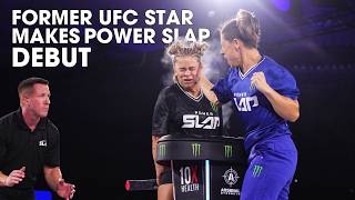 Former UFC Star Makes A Statement  Paige VanZant vs Christine Wolmarans  Power Slap 8  Full Match [upl. by Hazrit]