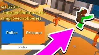 ROBLOX JAILBREAK HAS A NEW ROLE [upl. by Inot445]