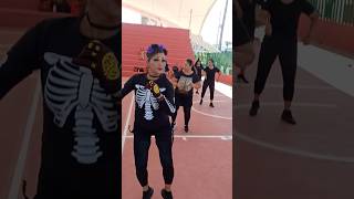 Y así se baila LaBruja de LosSheles Halloween Baile cumbia [upl. by Voletta]