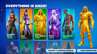 EVERYTHING RETURNING in Fortnite [upl. by Earehc]