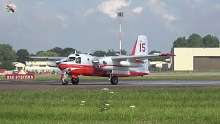 All The Arrivals  Royal International Air Tattoo 2024 [upl. by Naujed]