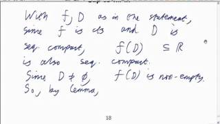 Lecture 17a Math Analysis  The boundedness theorem [upl. by Ddet]