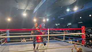 Amateur kickboxing 20240713 550kg over 40s 1 day tournament final [upl. by Aryaz]