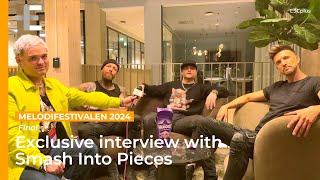 Smash Into Pieces Interview Heroes Are Calling for Melodifestivalen 2024 Final  ESC 2024 Sweden [upl. by Aerdnaz]