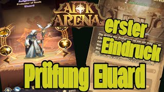 Arena der Prüfungen  Neuer Lichtträger Held Eluard   AFK Arena [upl. by Fleda]