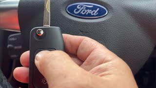 Programming a ford remote in seconds no tools required [upl. by Hodgson]