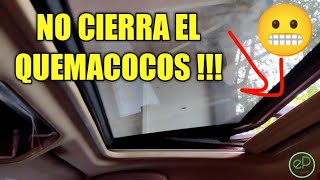 EL QUEMACOCOS NO FUNCIONA  SUNROOF NISSAN PATHFINDER [upl. by Siurad]