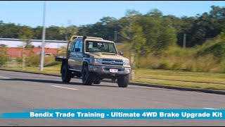 Bendix Ultimate 4WD Brake Upgrade Kit Trade Install Guide [upl. by Akihc]