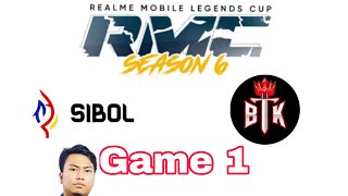 SIBOL vs BTK CLOSE GAME  Game 1  Kbreakdown [upl. by Nylirac265]