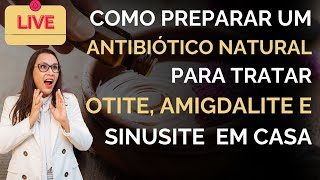 O que provoca sinusite e rinite Como fazer um antibiótico natural para curar otite [upl. by Tobey495]