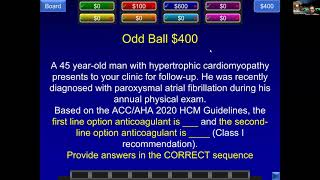 CA ACC Jeopardy Finals [upl. by Jorgan]