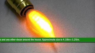 Product Code 45736 C32 15 LED Light Bulb [upl. by Karlee]