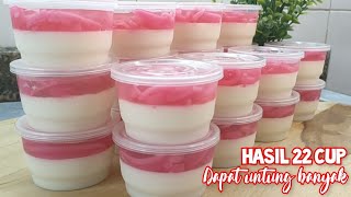 Resep Puding Kaca⁉️Kreasi Ide Jualan Ramadhan Laris Manis‼️ [upl. by Secilu]