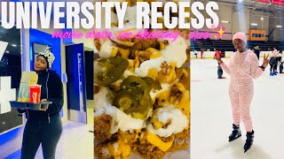 VLOG  Spa ice skating slumber party lunch date picnic amp MORE [upl. by Yaffit372]