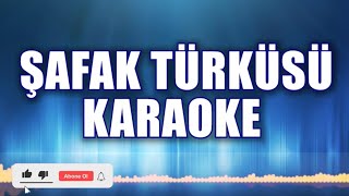 AHMET KAYA ŞAFAK TÜRKÜSÜ KARAOKE [upl. by Llevron]