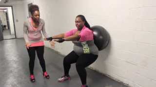 How Can I Do Squats with Bad Knees  Plus Size Workouts  Weight Loss  Healthy Curves [upl. by Sokcin]