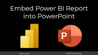 Embed Power BI in PowerPoint [upl. by Sibelle]