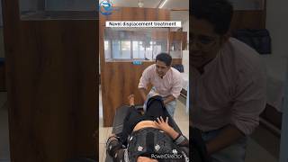 Navel displacement treatment chiropractorinindore naveldisplacementtreatment gastricproblem [upl. by Latsyrk]