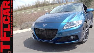 Factory Tuned Supercharged Hybrid Honda CRZ A Baby NSX [upl. by Parshall962]