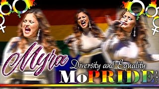 Myra  Miracles Happen Dont Stop Believing Medley Live at Modesto Gay Pride in the Park [upl. by Bihas]