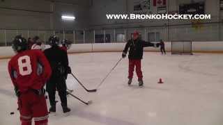 Bronko Hockey Drills for Acceleration and Agility with Jason Ricci [upl. by Yurik]