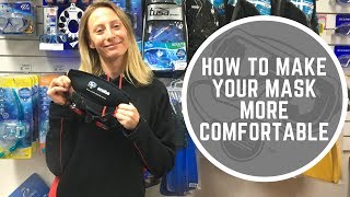 AOS Edu 19  How To Make Your Dive Mask More Comfortable [upl. by Ceciley]