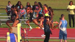 Womens 100m Finals Section 3 PURE Athletics Spring Invitational April 20 2024 [upl. by Borgeson]