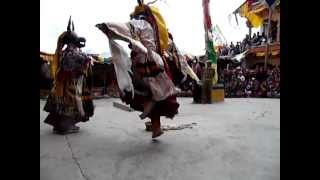 Cham dances in Karsha monastery [upl. by Atekehs118]