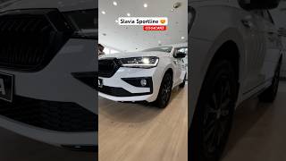 New Slavia Sportline🔥😍carvideo carreview skodaslavia slaviasportline trendingsong [upl. by Sarge309]