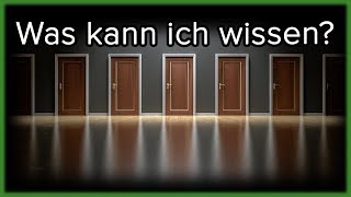 Du weißt nichts  Erkenntnistheorie [upl. by Pearla]