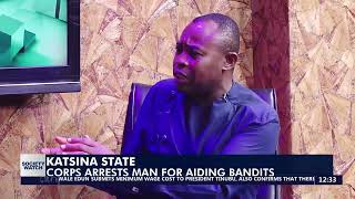 KASTINA STATE corps arrests man for aiding bandits subscribe [upl. by Thevenot104]