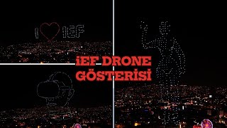 İzmir Enternasyonal Fuarı 500 Drone ile Gerçekleştirilen Gösteri drone [upl. by Kara-Lynn]