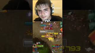 Pvp vs mythic  wow worldofwarcraft warcraft [upl. by Skricki]