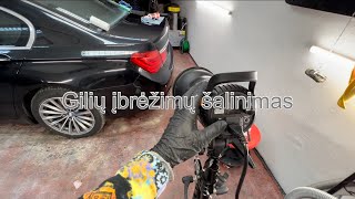 Automobilio įbrėžimų šalinimas  maskavimas  poliravimas  kėbulo remontas [upl. by Yrek]